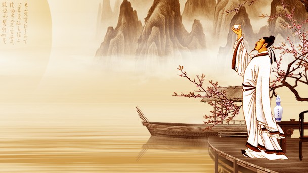 唐代浪漫主義詩(shī)人李白 