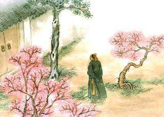 去年今日此門(mén)中，人面桃花相映紅